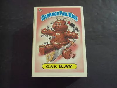 Garbage Pail Kids Card UK Mini Version Series 1 2  X 3  Oak Kay Error N ID:88722 • $10