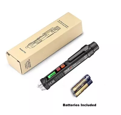 Non-Contact Voltage Electrical Tester Detectable With Dual Range (Batteries Incl • $7.49