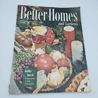 Better Homes And Gardens Magazine Vintage 1953  December Christmas Edition • $19.95