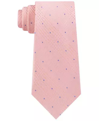 Michael Kors Michel Kors Men's Classic Glen Check Dot Tie (Orange OS) • $2.78