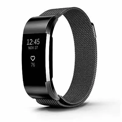 Replacement Band FitBit Charge2 Loop Wristband Strap Small/Large Metal Stainl... • $13.57