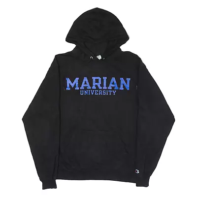 CHAMPION Marian University Mens Black Hoodie USA L • £7.99