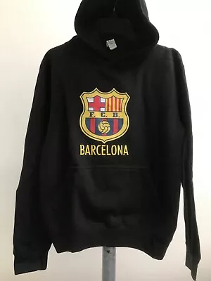 Soccer FC Barcelona Kid Hoodie. XL Size. Black Color. New • $19.99