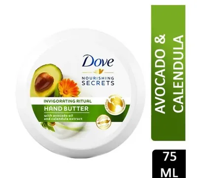 £3.74 • Buy Dove Invigorating Hand Butter Cream Avocado & Calendula 75ml