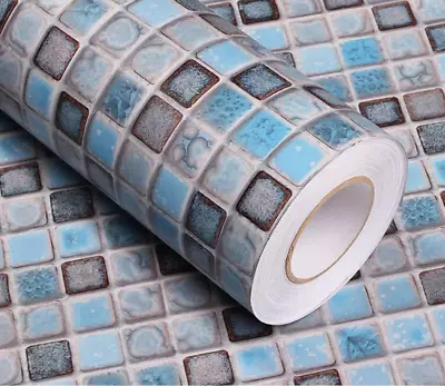 Papel Tapiz Removible Papel Tapiz Adhesivo Papel Tapiz Mate Para Baño Y Cocina • $14.72