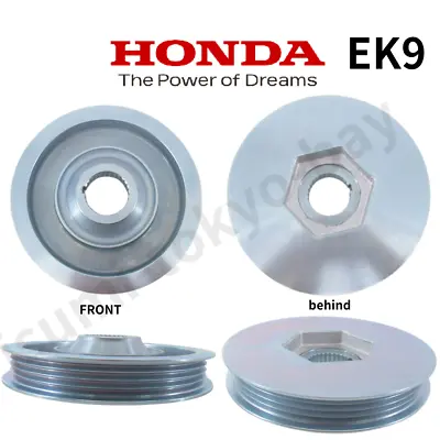 HONDA GENUINE CIVIC EK9 TYPE-R B16B VTEC N1 Crank Shaft Pulley Light Weight NEW • $72