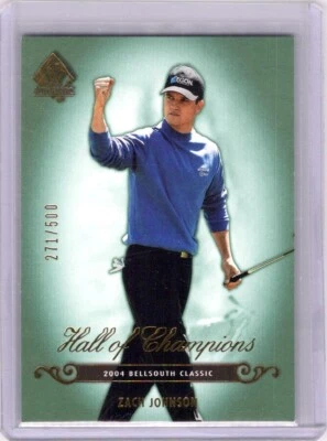 2005 Upper Deck SP Authentic Zach Johnson #70 Hall Of Champions /500 • $14.95