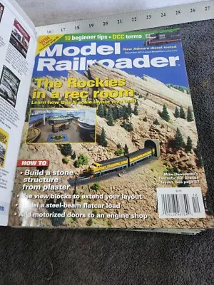 Model Railroader 2011 Magazine Lot Of 12 Issues  Trains • $19.85