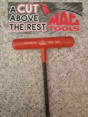 Mac Tools Sae T Handle Hex Key 5/16 Size 6  Handle #hktxg14e • $20