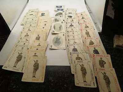 VINTAGE  World War I  Playing Cards W/ COMMANDER CHIEF MISSING 3 CARDS • $2.99