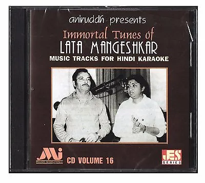 £14.99 • Buy Music Track Hindi Karaoke CD Aniruddh Presents Immortal Tunes Of Lata Mangeshkar