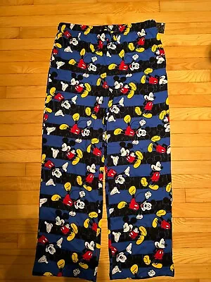 Disney Mens Lounge/pajama Pants- Mickey Mouse- Size Large- Brand New With Tags! • $24