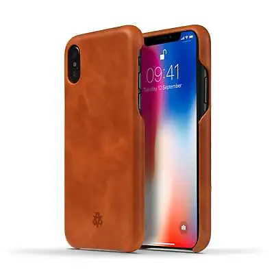 Novada Genuine Leather IPhone XS Max Case Back Cover • £9.95