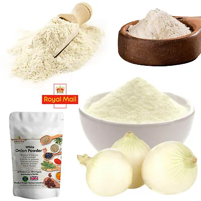 £4.45 • Buy Natural White Onion Powder High Quality Ground Seasonings *100g* Free P&P UK
