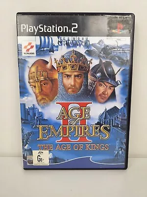 Age Of Empires II The Age Of Kings PlayStation 2 PS2 Game Free Postage • $25