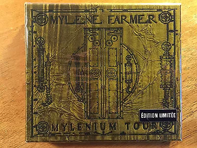 Mylene Farmer Mylenium Tour RARE 2 CD +Book Limited Edition Emboss/Gold - NEW • $150