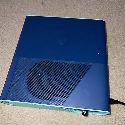 Xbox 360 E 500GB Limited Edition Blue & Teal Console With Power • $75