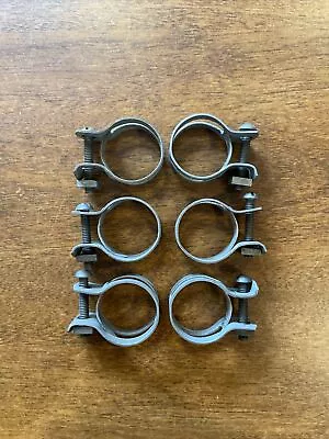 Hose Clamps Vintage H.D. Ford Mopar Chevy Passenger Heater Hose 1” 6 Pcs. NOS • $24