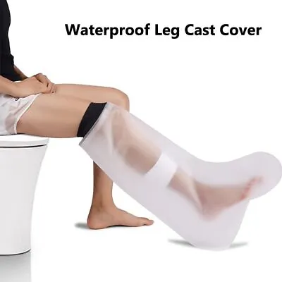 £7.75 • Buy Cover For Shower Bandage And Cast Cover Foot Protector Adult Leg Cast Protector