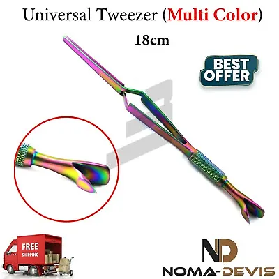 Universal Tweezer Magic Wand Nail Pusher Gouges Manicure Pedicure Double Sided • $11.74