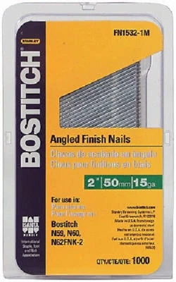 £38.83 • Buy Stanley Bostitch, 1,000 Pack, 2 , 15 Gauge ,Finish Nail