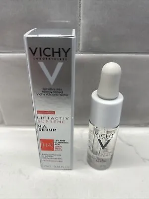 Vichy Liftactiv Supreme Hyaluronic Acid Serum 0.33 Oz 10 Ml HA Wrinkle Corrector • $8.99