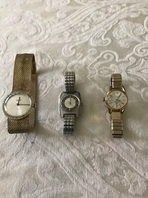 Three Vintage Ladies Watches: Vulcain Reefmaster & Ardath • $65