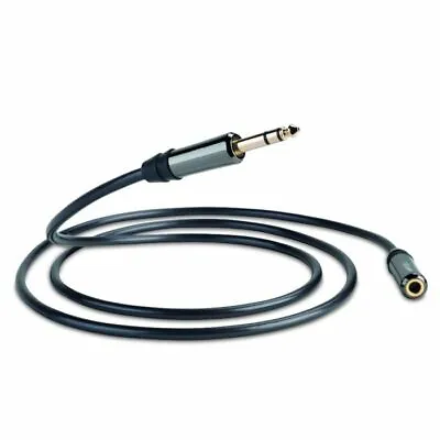 QED QE7307 Performance 6.35mm Headphone Extension Cable 5m (16.4 Ft) • $65