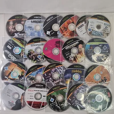 DISC ONLY!! Microsoft XBOX Original Games BUY 2 GET 1 FREE • £1.99