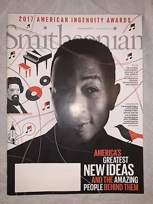 Smithsonian Magazine December 2017 John Legend American Ingenuity Ava Duvernay  • $7.99