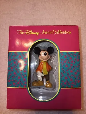 Disney Artist Collection A Christmas Carol Mickey Mouse Christmas Ornament  NIB • $28.67