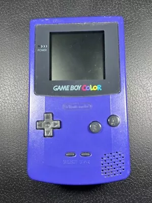 Nintendo Gameboy Color Grape Handheld System • £51.99