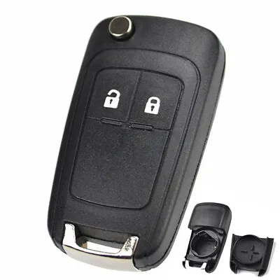 To Suit Holden Barina/Cruze/Trax 2 Button Remote Flip Key Blank Shell/Case • $8.79