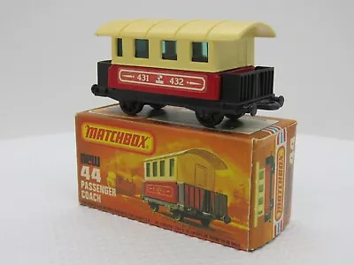 1978 Lesney Matchbox Superfast #44 Passenger Coach 431 432 W/Original Box • $9.99