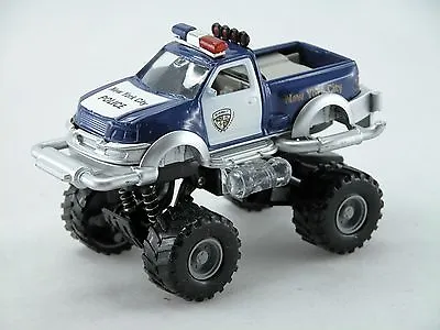 1:32 Big Wheel Pickup Police Car *light & Sound* (Blue) Die Cast Car Boys Toy • $4.99