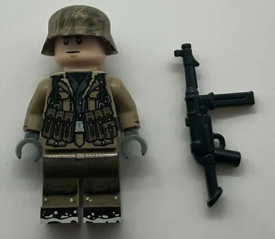 Lego Minifigure - WW2 Schutzstaffel Kharkov Solider #5 - TMC - MP40  German Body • $64.95