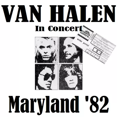 Van Halen - In Concert - Maryland 1982 - 2 CD • $21.99