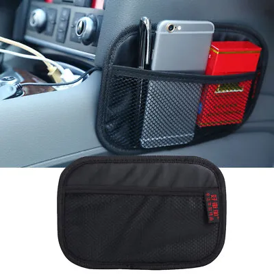 Universal Car PU Leather Storage Pouch Bag Phone Holder Organizer Accessories • $5.31