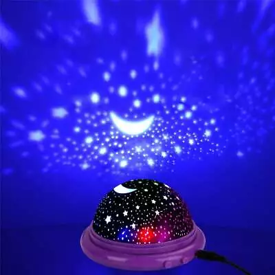 LED Galaxy Projector Starry Night Light Moon Star Sky Nebula Projection Lamp NEW • $7.90