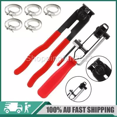 5 Pair Clamps CV Joint Clamp Banding Tool Ear Type Boot Clamp Pliers W/ Cutter • $26.89