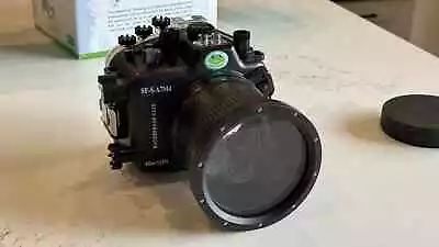 Seafrogs Sony A7M4 40M/130FT Underwater Camera Housing • $575