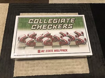 $12.97 • Buy New Sealed NC State Wolfpack Football Collegiate Checkers Board Game NCAA