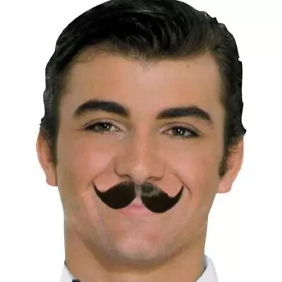 Winged English Moustache Fancy Dress Up Halloween Costume Accessory 3 COLORS • $11.47