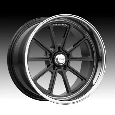 American Racing Vintage VN510 Draft Gloss Black 18x8 5x4.75 0mm (VN51088034300) • $217.16