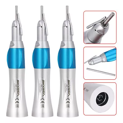 3Pcs Dental Slow Low Speed Straight Nose Cone Handpiece External Spray SEN-07C • $95.97