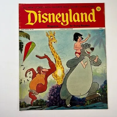 Vintage DISNEYLAND Magazine/comic No 53 -  Rare 1970s DisneyMania Item • $12