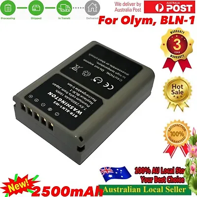 2500mAh WS Power Battery For Olympus BLN-1 Olympus OM-D E-M1OM-D E-M5.PEN E-P5 • $18.90