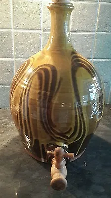 £600 • Buy Huge Michael Cardew Winchcombe Studio Pottery Slipware Cider Flagon 16  Tall 
