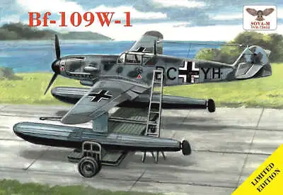 Sova-M 72032 1:72 Messerschmitt Bf-109W-1 + Trolley • £26.99