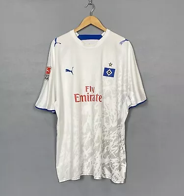 Hamburg Jersey Home Football Shirt 2006-2007 Puma Men’s Size XL White Top Soccer • £42